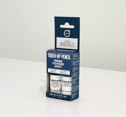 Volvo maalikynäsetti – sisältää 2 pulloa: 9 ml värimassa + 9 ml kirkaslakka